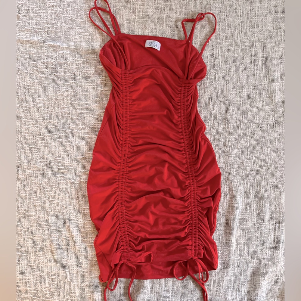 Oh Polly Red Mini Dress